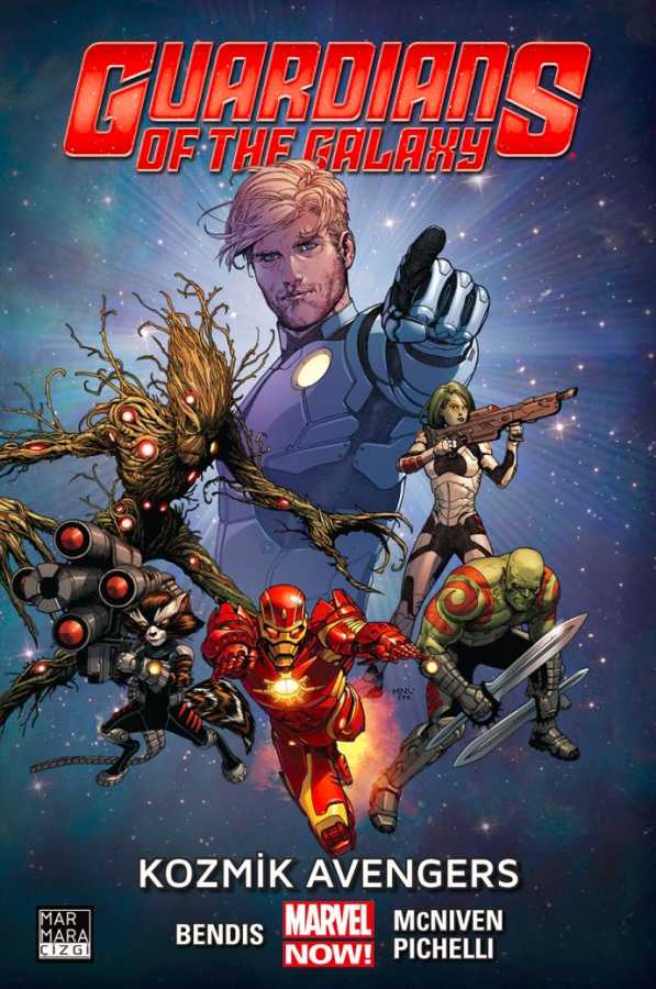 Marmara Çizgi - Guardians of The Galaxy Cilt 1 Kozmik Avengers