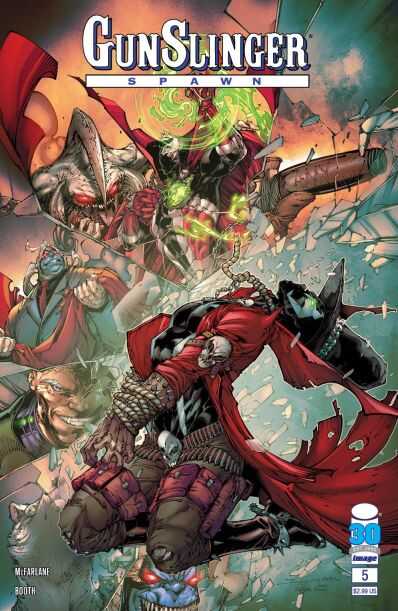 Image Comics - GUNSLINGER SPAWN # 5 COVER A BOOTH