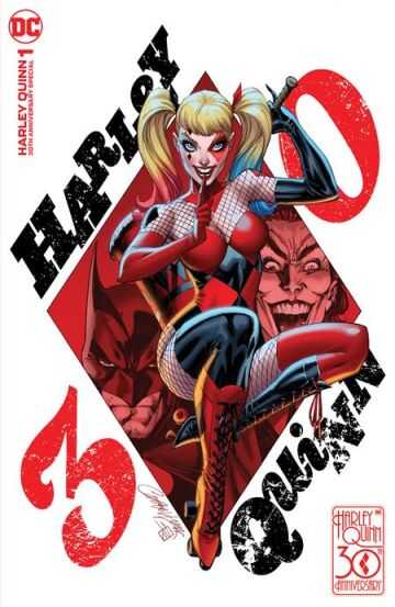  - HARLEY QUINN 30TH ANNIVERSARY SPECIAL # 1 (ONE SHOT) COVER B J SCOTT CAMPBELL VARIANT
