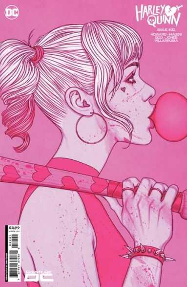 DC Comics - HARLEY QUINN # 32 COVER B JENNY FRISON CARD STOCK VARIANT