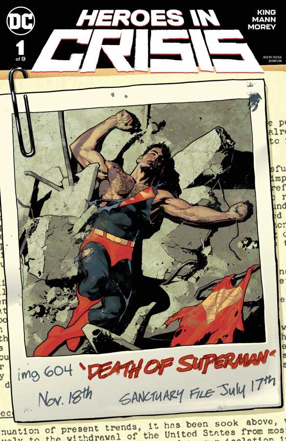 DC Comics - Heroes In Crisis # 1 Variant