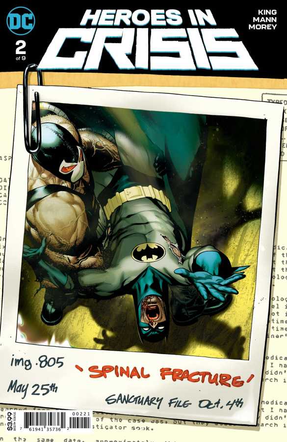 DC - Heroes In Crisis # 2 Variant