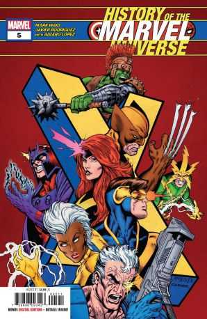 DC Comics - HISTORY OF THE MARVEL UNIVERSE (2019) # 5