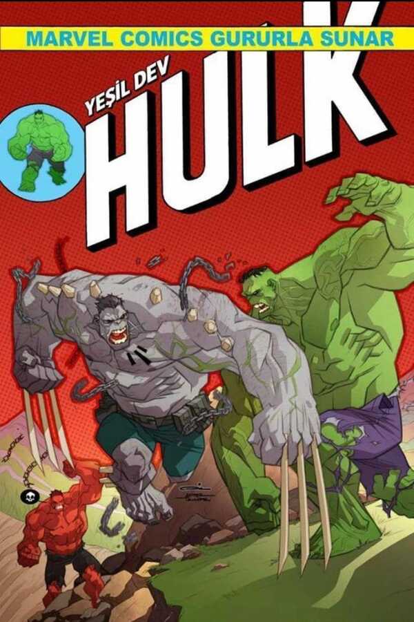 Marmara Çizgi - Hulk # 181 500 Limitli Özgür Yıldırım Variant