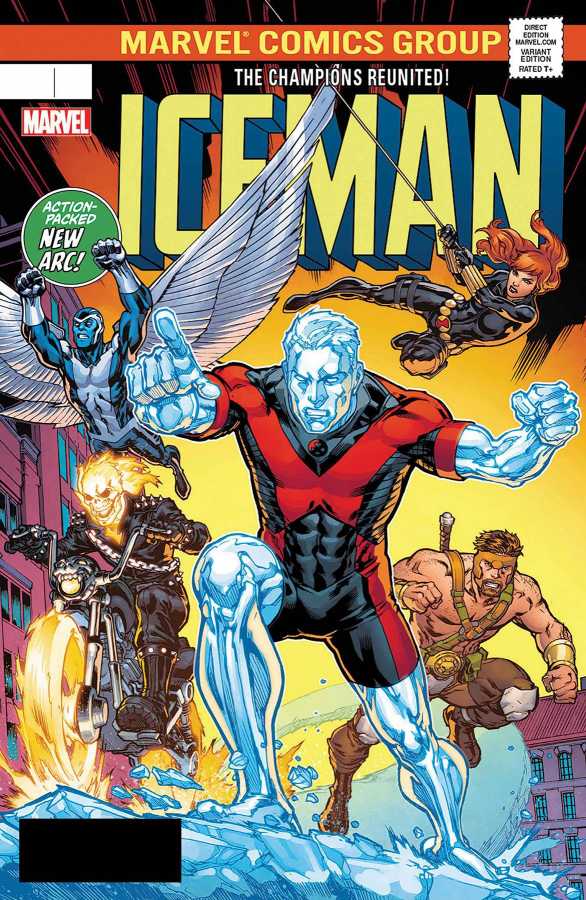 DC Comics - ICEMAN # 6 RYAN LENTICULAR HOMAGE VARIANT 