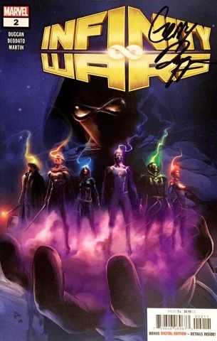 Marvel - Infinity Wars # 2 Gerry Duggan İmzalı Sertifikalı