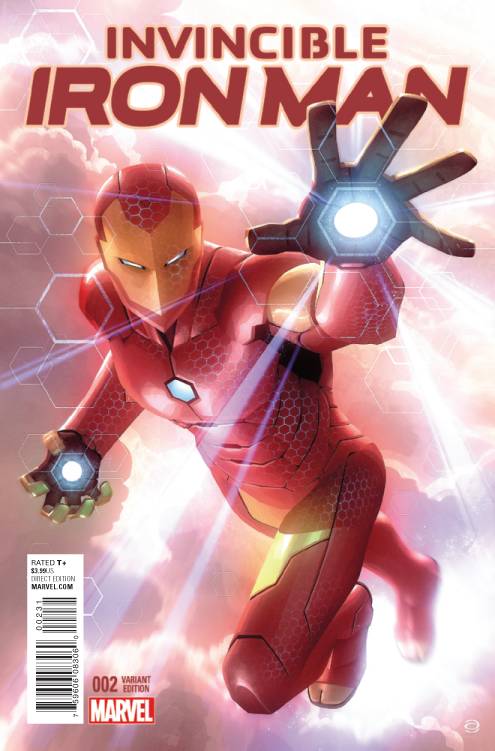 Marvel - INVINCIBLE IRON MAN (2015) # 2 1:25 GARNER VARIANT