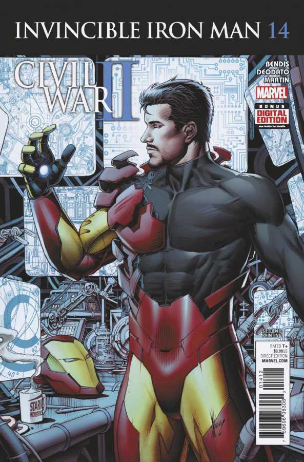 Marvel - INVINCIBLE IRON MAN (2015) # 14 SECOND PRINTING