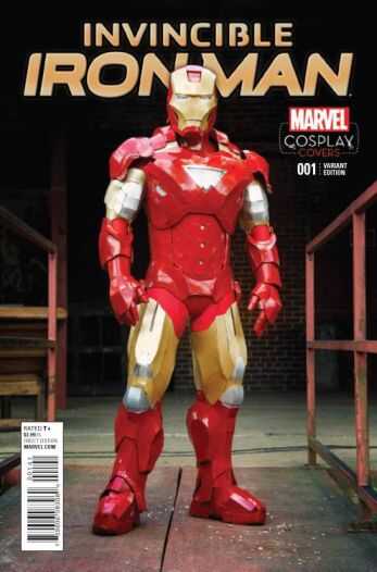 Marvel - INVINCIBLE IRON MAN (2015) # 1 1:15 COSPLAY VARIANT