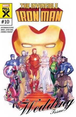 Marvel - INVINCIBLE IRON MAN (2023) # 10 MEGHAN HETRICK HOMAGE VARIANT