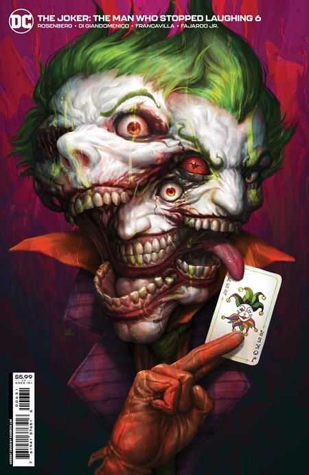 DC Comics - JOKER THE MAN WHO STOPPED LAUGHING # 6 COVER C KENDRICK KUNKKA LIM VARIANT