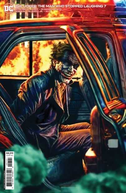 DC Comics - JOKER THE MAN WHO STOPPED LAUGHING # 7 COVER B LEE BERMEJO VARIANT