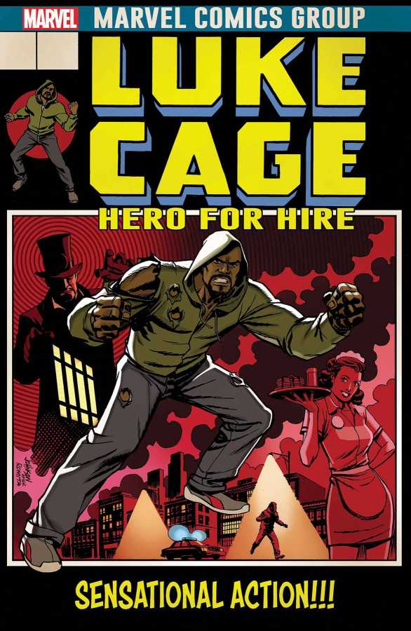 Marvel - Luke Cage # 166 Johnson Lenticular Homage Variant 