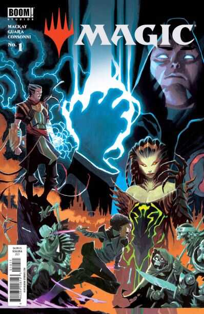 DC Comics - MAGIC THE GATHERING (MTG) # 1 COVER A SCALERA