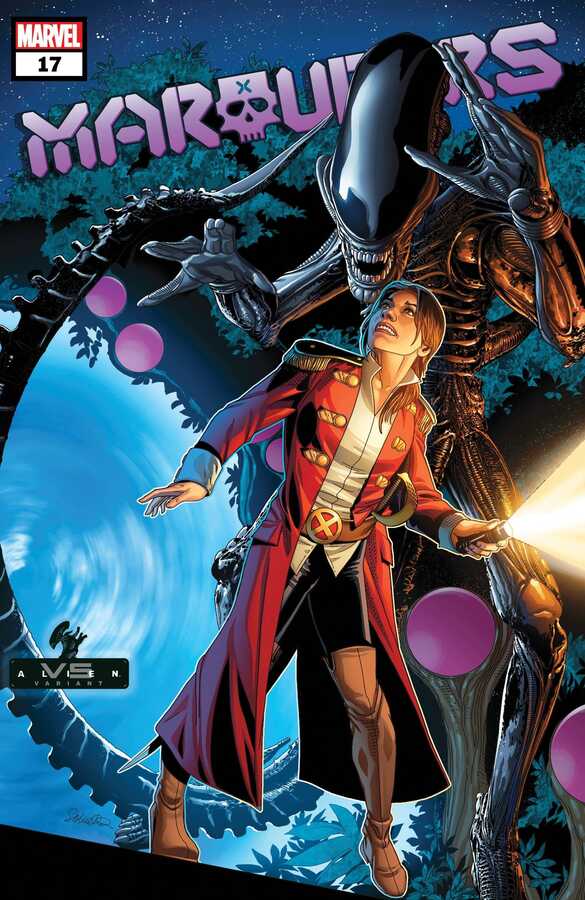 DC Comics - MARAUDERS (2019) # 17 LARROCA MARVEL VS ALIEN VARIANT