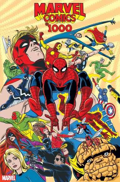 DC Comics - MARVEL COMICS # 1000 ALLRED 60S VARIANT