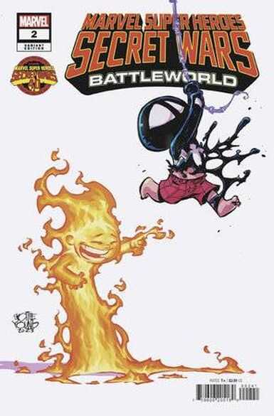 Marvel - MARVEL SUPER HEROES SECRET WARS BATTLEWORLD # 2 SKOTTIE YOUNG VARIANT