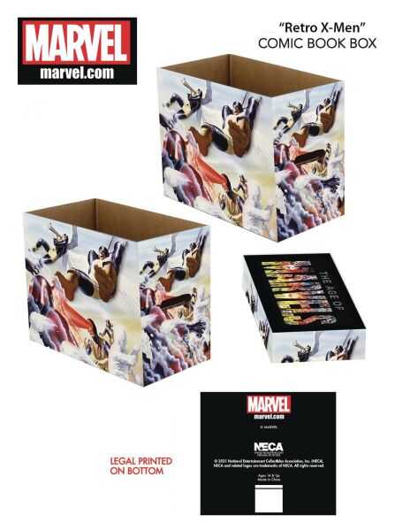 Marvel - MARVEL X-MEN RETRO SHORT BOX - KISA ÇİZGİ ROMAN KUTUSU