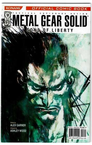 DC Comics - METAL GEAR SOLID SONS OF LIBERTY # 3 COVER B