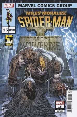 Marvel - MILES MORALES SPIDER-MAN (2022) # 15 KEN LASHLEY WOLVERINE WOLVERINE WOLVERINE VARIANT