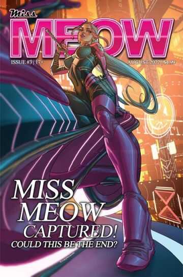 DC Comics - MISS MEOW # 3 (OF 8) COVER A PETE WOODS