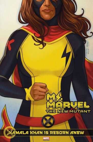 Marvel - MS MARVEL THE NEW MUTANT # 1 BETSY COLA HOMAGE VARIANT