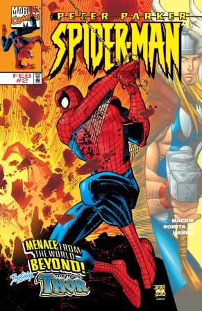 Marvel - PETER PARKER SPIDER-MAN (1999) # 2 JOHN ROMITA JR VARIANT
