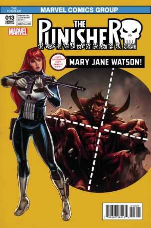 Marvel - PUNISHER (2016) # 13 WILLIAMS MARY JANE VARIANT