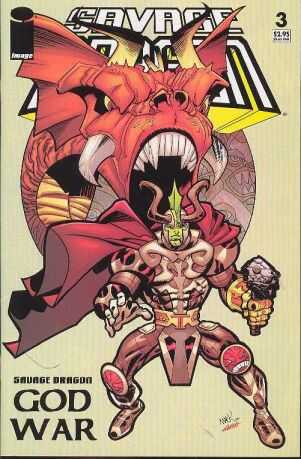 Image Comics - SAVAGE DRAGON GOD WAR # 3