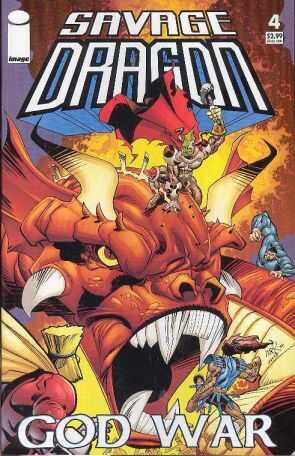Image Comics - SAVAGE DRAGON GOD WAR # 4