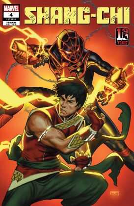 Marvel - SHANG-CHI (2021) # 4 CLARKE MILES MORALES 10TH ANNIVERSARY VARIANT