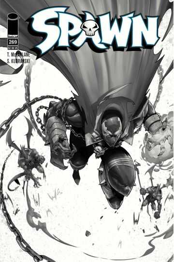 Image Comics - SPAWN # 269 COVER B HABCHI BLACK & WHITE