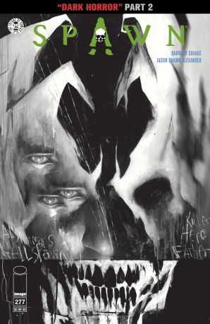 Image Comics - SPAWN # 277 COVER B ALEXANDER BLACK & WHITE