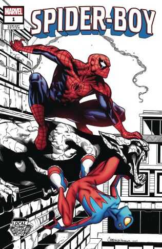 Marvel - SPIDER-BOY # 1 CHRIS CAMPANA LOCAL COMIC SHOP DAY VARIANT
