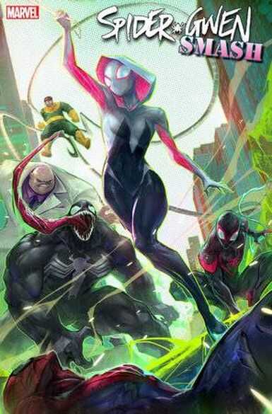 Marvel - SPIDER-GWEN SMASH # 1 IVAN TAO VARIANT