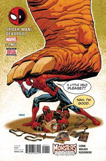 Marvel - SPIDER-MAN DEADPOOL # 1.MU