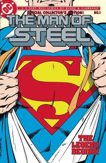 DC Comics - SUPERMAN THE MAN OF STEEL VOL 1 HC