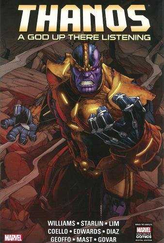 Marvel - THANOS A GOD UP THERE LISTENING HC