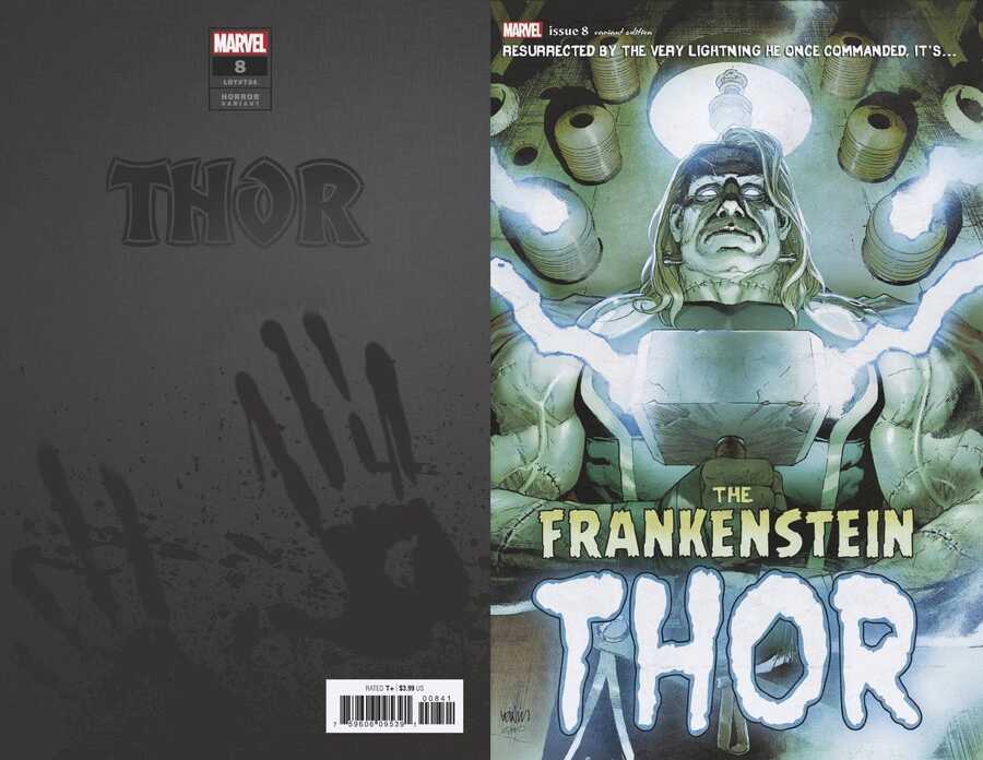 Marvel - THOR (2020) # 8 YU FRANKENSTEIN THOR HORROR VARIANT