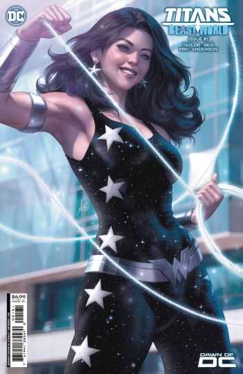 DC Comics - TITANS BEAST WORLD # 1 (OF 6) COVER D STANLEY ARTGERM LAU CARD STOCK VARIANT
