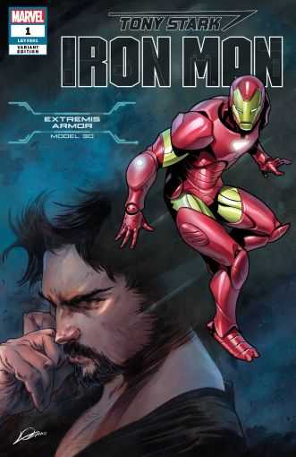 Marvel - TONY STARK IRON MAN # 1 EXTREMIS ARMOR VARIANT