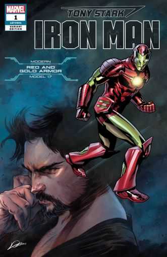 Marvel - TONY STARK IRON MAN # 1 MODERN RED AND GOLD ARMOR VARIANT