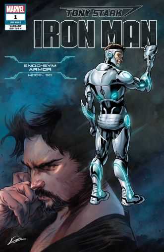 Marvel - TONY STARK IRON MAN # 1 ENDO-SYM ARMOR VARIANT