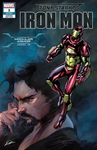Marvel - TONY STARK IRON MAN # 1 MODULAR ARMOR VARIANT