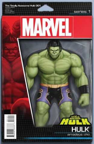 Marvel - TOTALLY AWESOME HULK # 1 CHRISTOPHER ACTION FIGURE VARIANT
