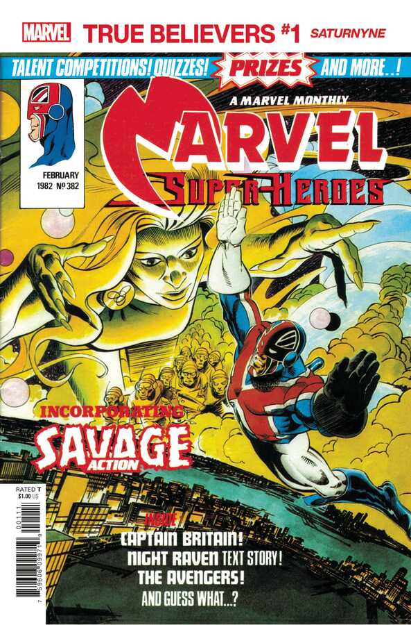 Marvel - True Believers X-Men Saturnyne # 1