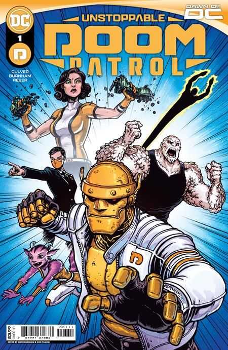 DC Comics - UNSTOPPABLE DOOM PATROL # 1 (OF 6) COVER A CHRIS BURNHAM