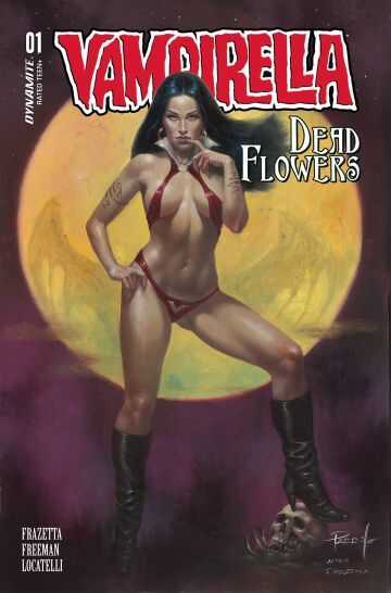 Dynamite - VAMPIRELLA DEAD FLOWERS # 1 (OF 4) COVER G PARRILLO FOIL