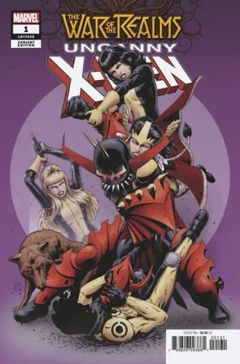 Marvel - WAR OF THE REALMS UNCANNY X-MEN # 1 1:50 CHRISTOPHER VARIANT