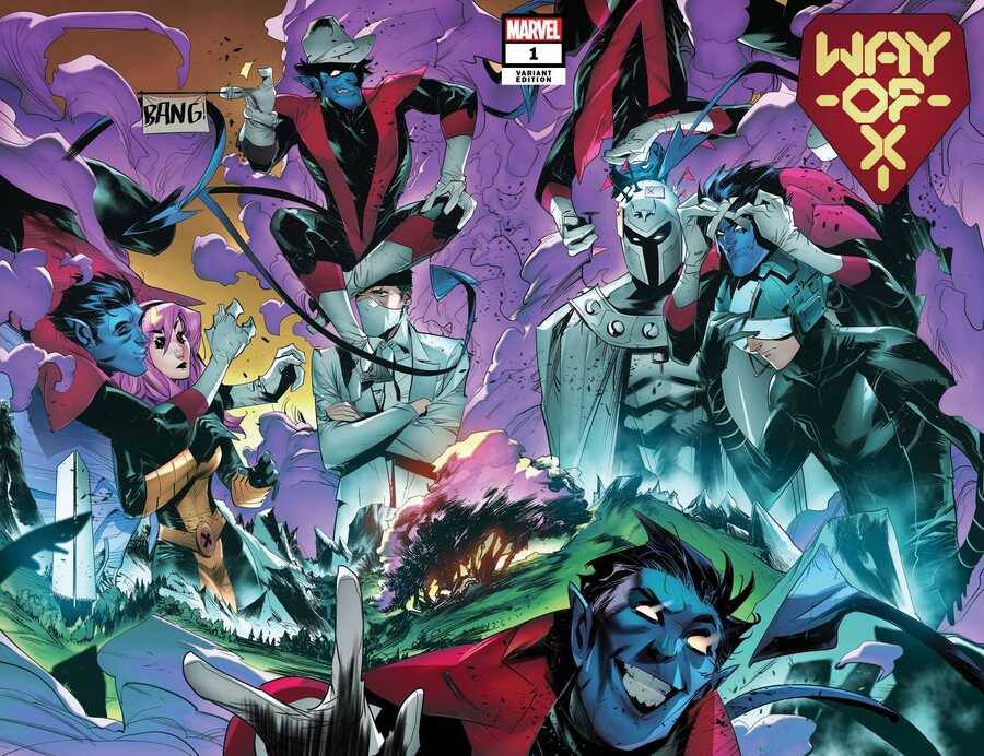 DC Comics - WAY OF X # 1 VICENTINI WRAPAROUND VARIANT